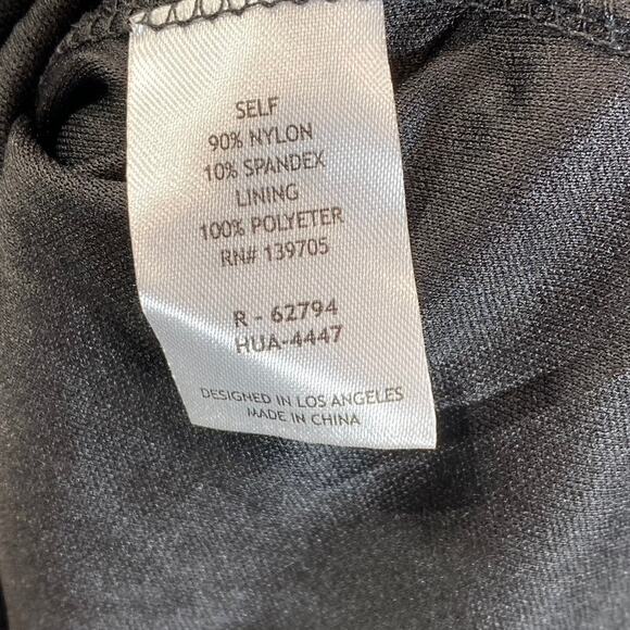 EMERALD SUNDAE Juniors' Black Lace V-Neck Asymmetrical Bodycon Mini Dress SZ XL - Picture 11 of 13